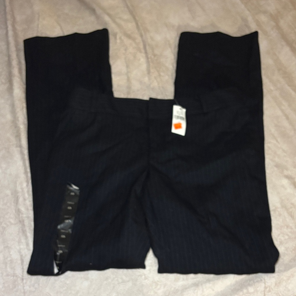 Banana Republic Factory Pinstripe Trouser Dress Pants 0 short Martin fit